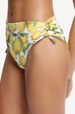 Bikinihose mit Print und Stack-Logo-Detail
