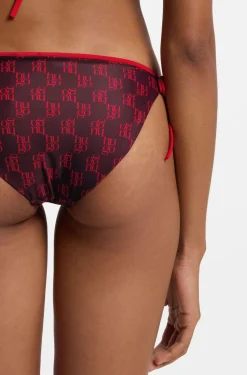 Bikinihose mit Stack-Logos