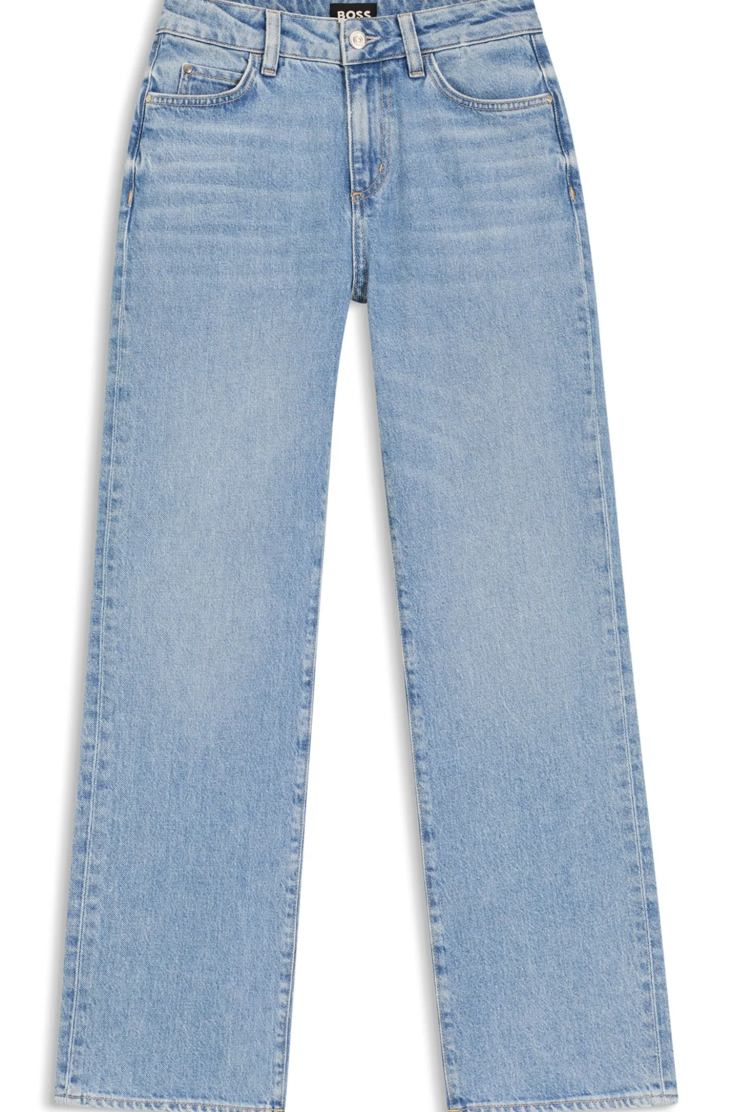 Blaue Slim-Fit Jeans aus bequemem Stretch-Denim