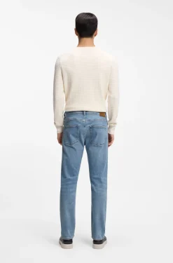 Blaue Slim-Fit Jeans aus Performance-Stretch-Denim