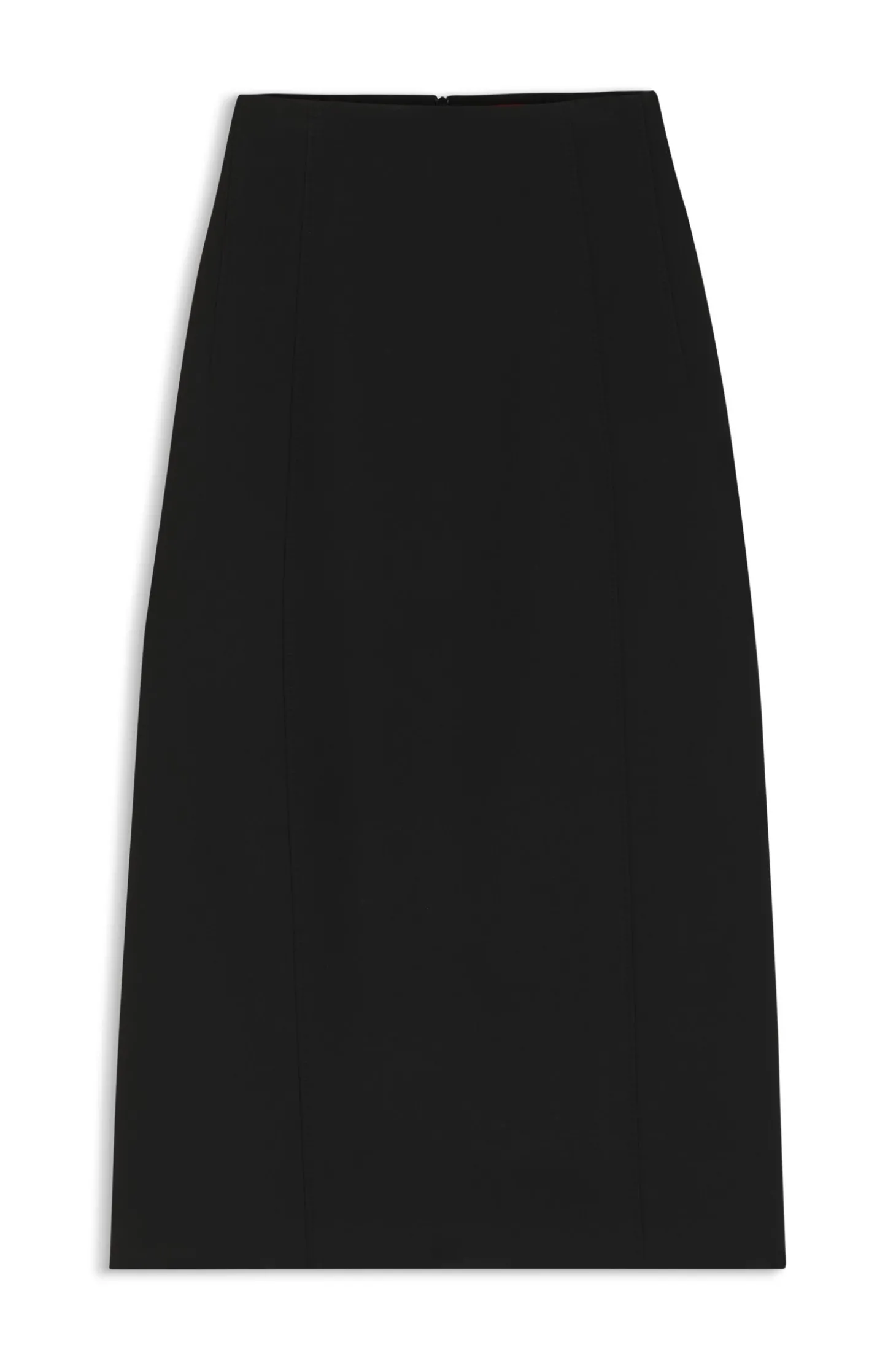 Bleistiftrock aus Stretch-Twill