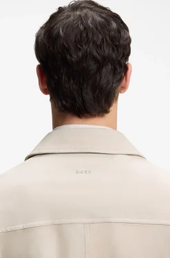 Blouson aus weichem Veloursleder