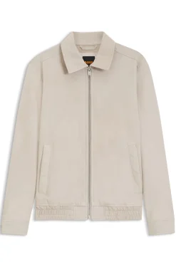Blouson aus weichem Veloursleder
