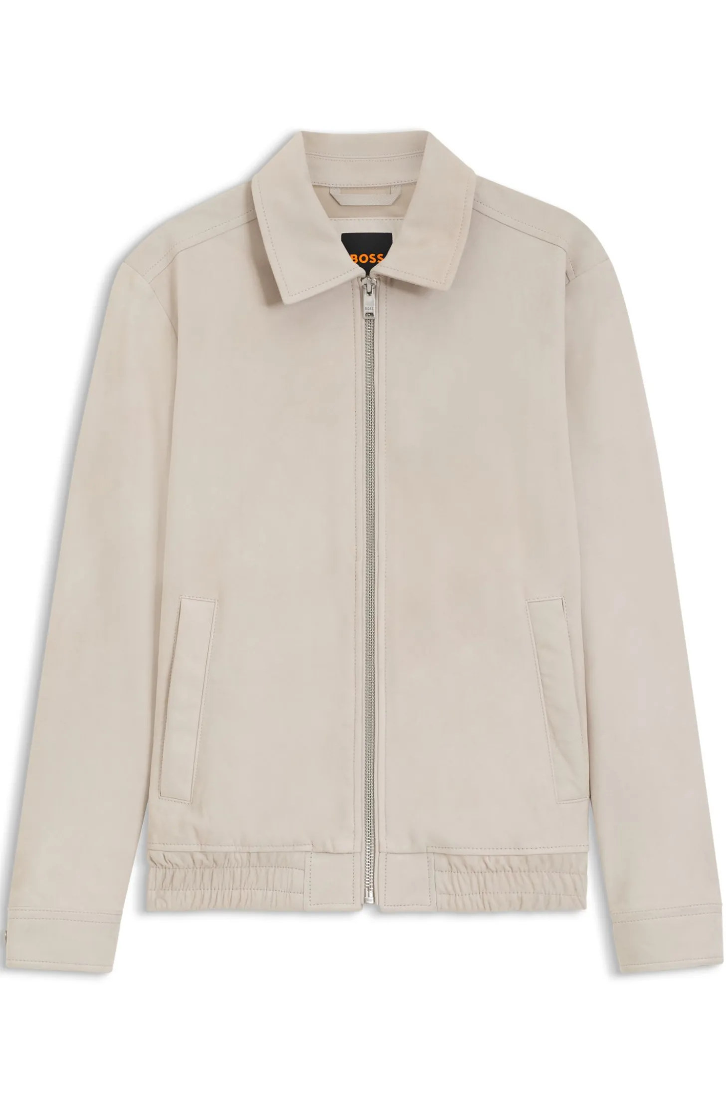 Blouson aus weichem Veloursleder