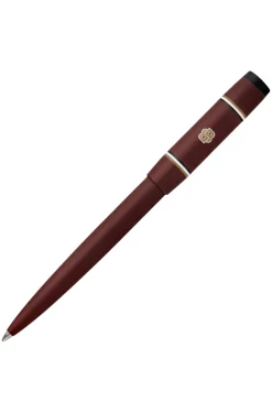 Bordeauxroter Kugelschreiber mit Double-B-Monogramm