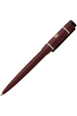 Bordeauxroter Kugelschreiber mit Double-B-Monogramm
