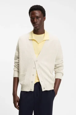 BOSS BY BECKHAM Cardigan aus Baumwoll-Mix