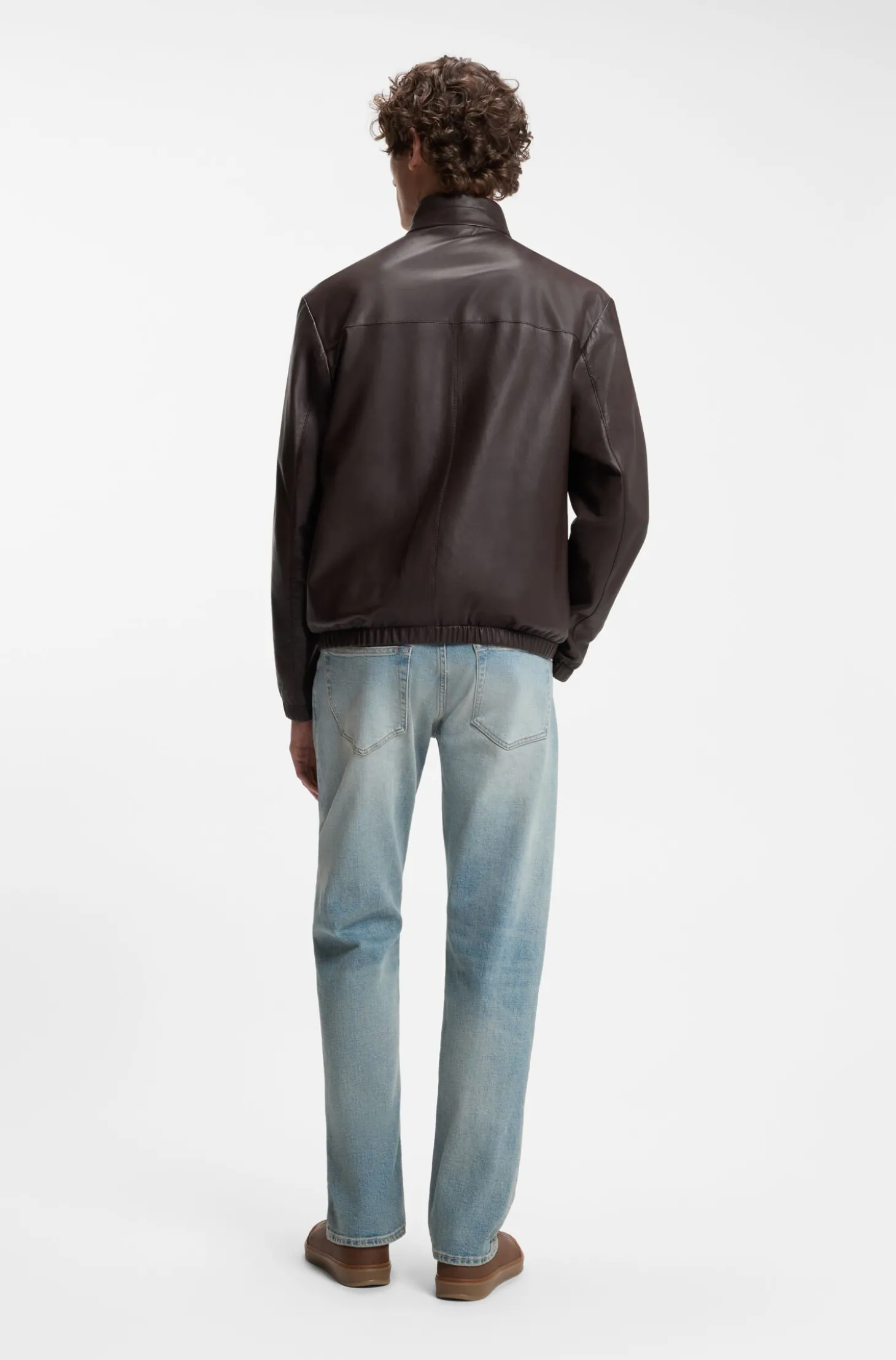 BOSS BY BECKHAM Jacke aus Nappaleder