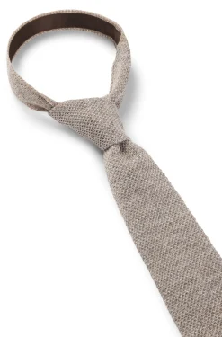 BOSS BY BECKHAM Krawatte mit Leinen und Tussahseide