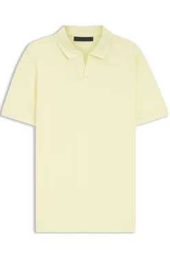 BOSS BY BECKHAM Poloshirt aus Baumwoll-Mix mit Seide