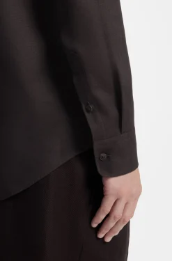 BOSS BY BECKHAM Relaxed-Fit Hemd aus Leinen