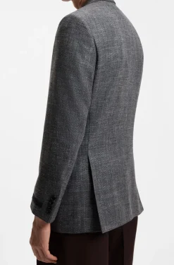 BOSS BY BECKHAM Sakko aus Wolle, Seide, Leinen und Kaschmir