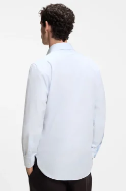 BOSS BY BECKHAM Slim-Fit Hemd aus Baumwolle