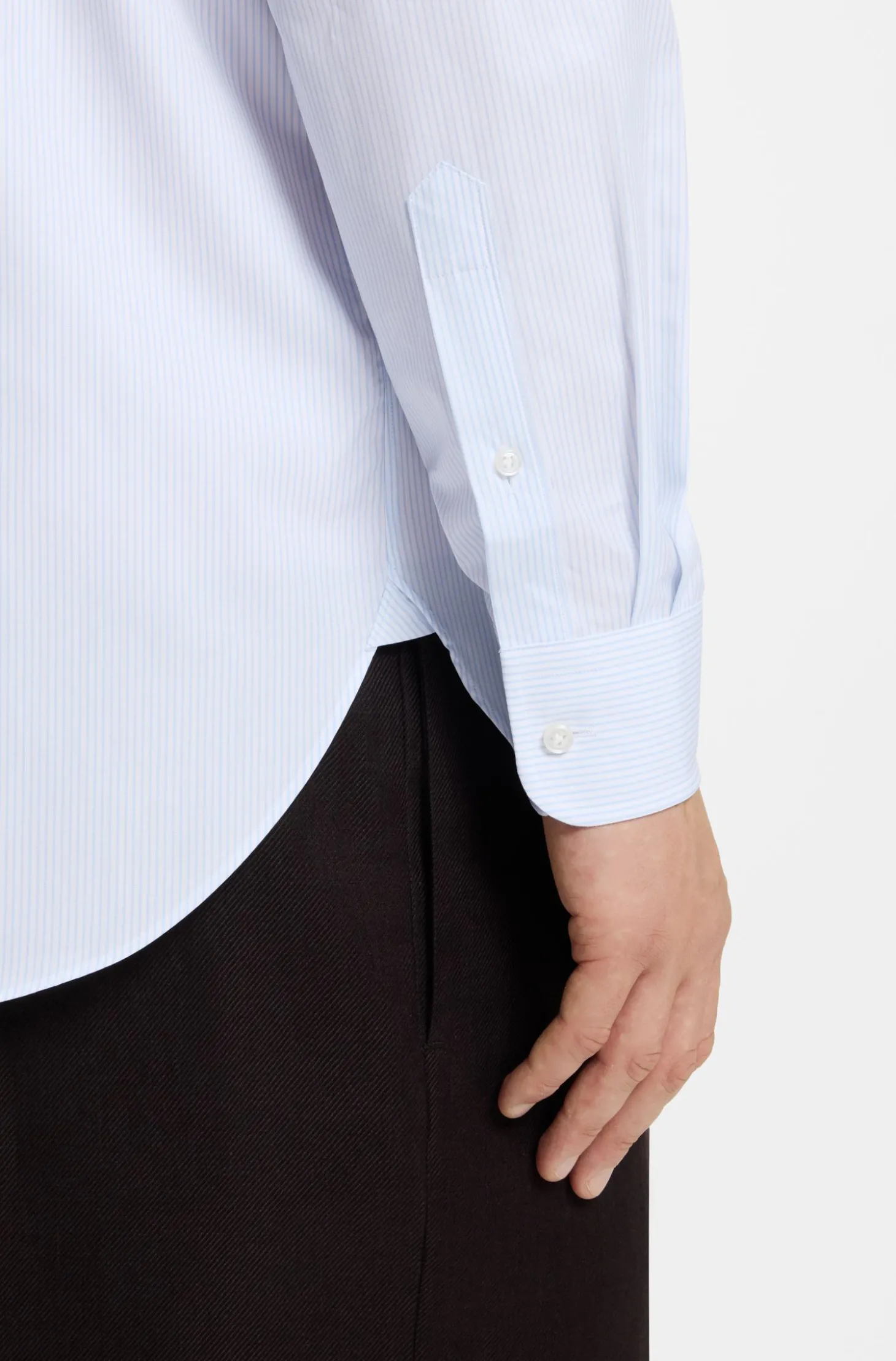 BOSS BY BECKHAM Slim-Fit Hemd aus Baumwolle