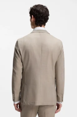 BOSS BY BECKHAM Slim-Fit Sakko aus Schurwolle