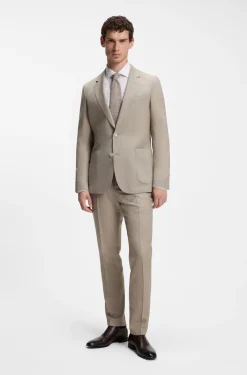 BOSS BY BECKHAM Slim-Fit Sakko aus Schurwolle