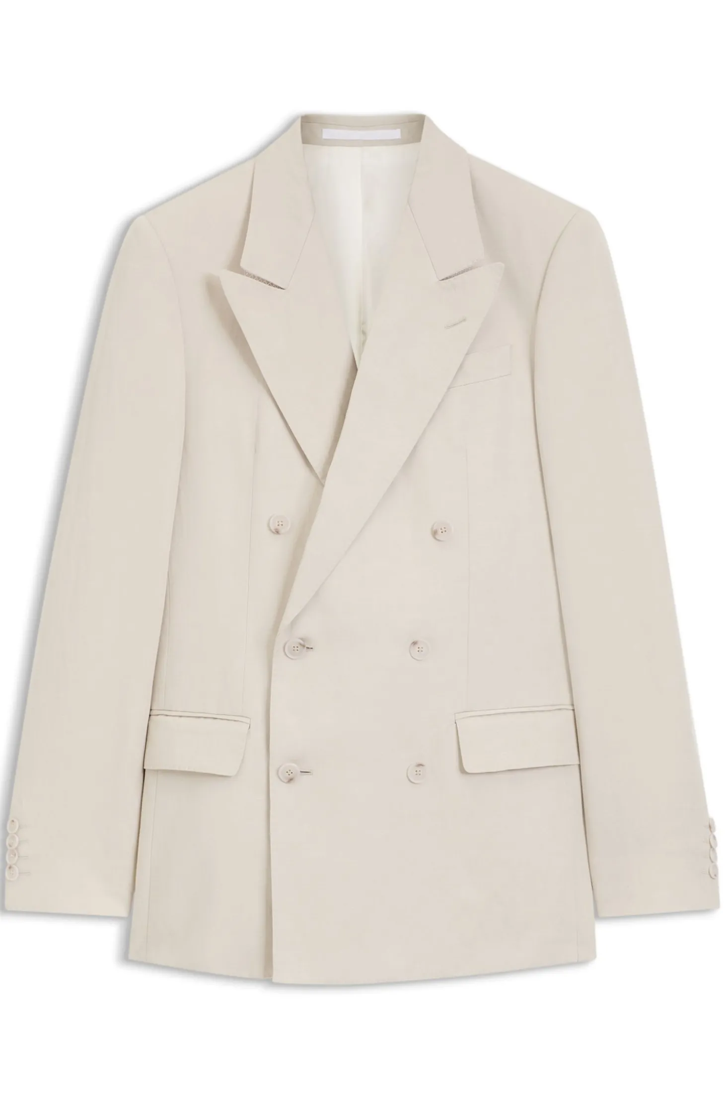 BOSS BY BECKHAM Slim-Fit Sakko mit Mikromuster