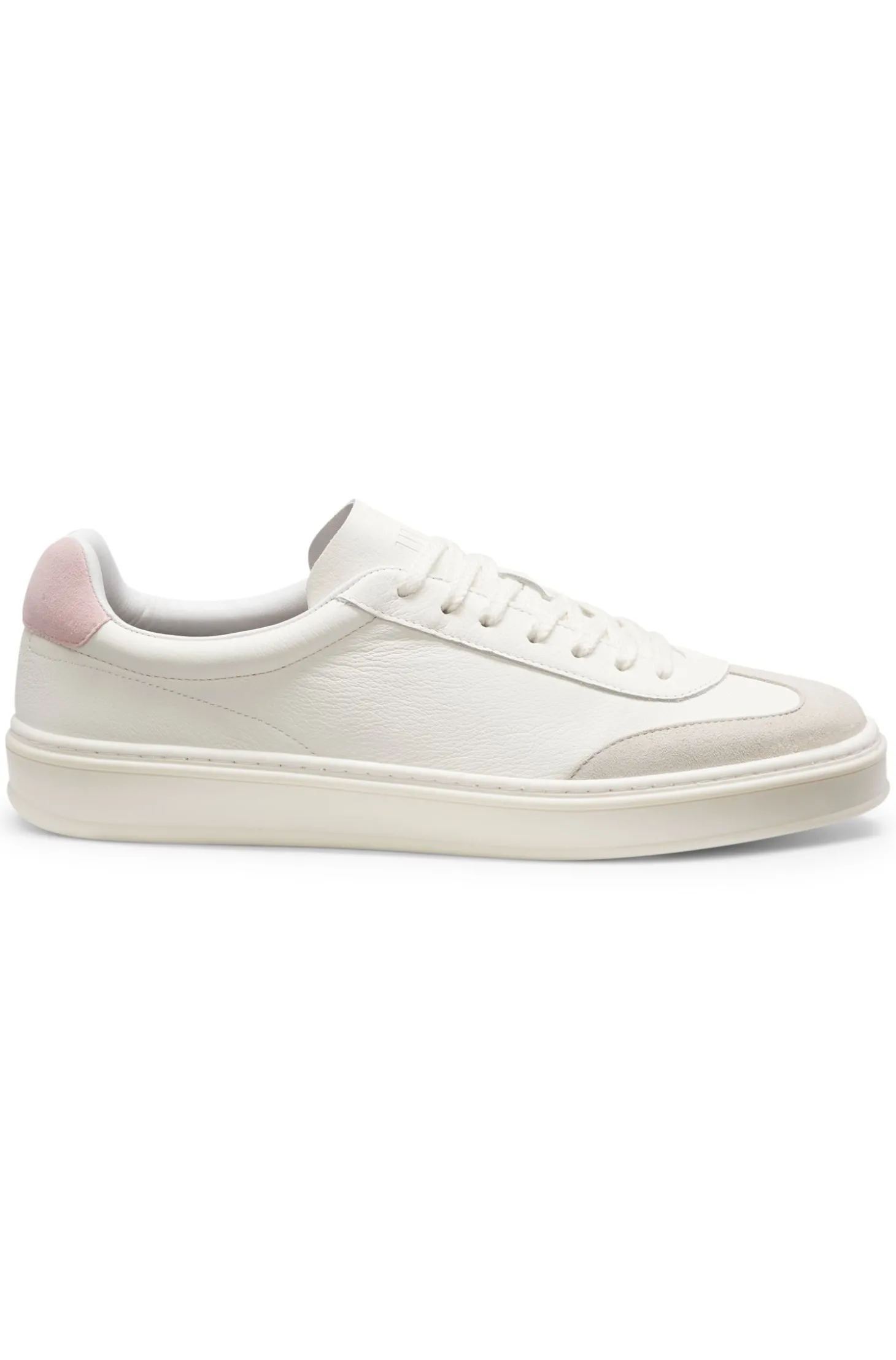 BOSS BY BECKHAM Sneakers aus Leder und Veloursleder