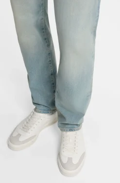 BOSS BY BECKHAM Sneakers aus Leder und Veloursleder