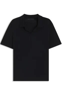 BOSS BY BECKHAM Strick-Polo aus Schurwolle