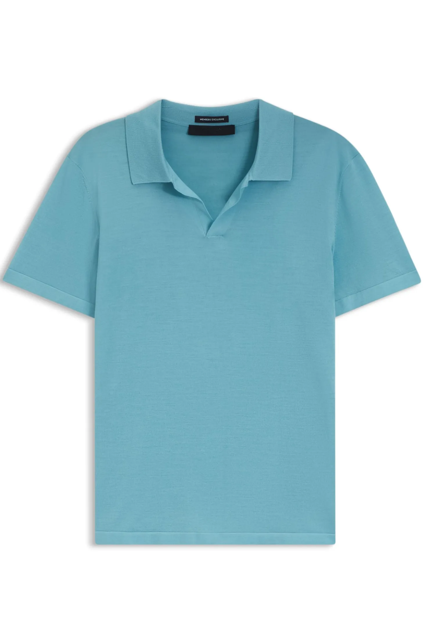 BOSS BY BECKHAM Strick-Polo aus Schurwolle