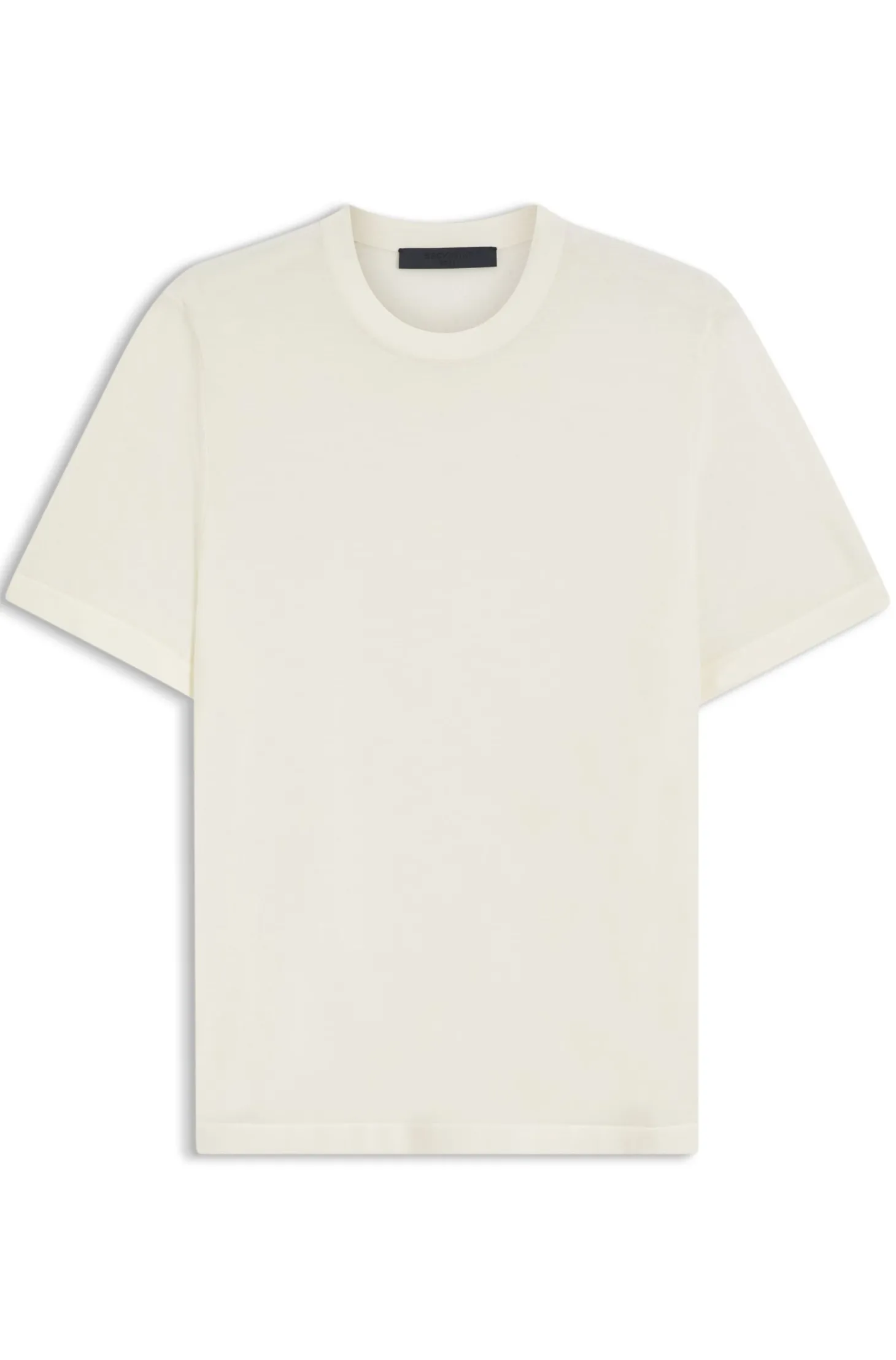 BOSS BY BECKHAM Strick-T-Shirt aus Schurwolle