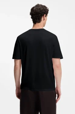 BOSS BY BECKHAM Strick-T-Shirt aus Schurwolle