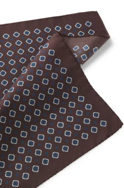 BOSS ONE Einstecktuch aus Seide mit Print-Muster