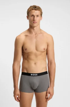 BOSS ONE eng anliegende Boxershorts aus Stretch-Baumwolle im Dreierpack