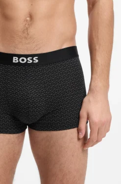 BOSS ONE eng anliegende Boxershorts aus Stretch-Baumwolle im Dreierpack