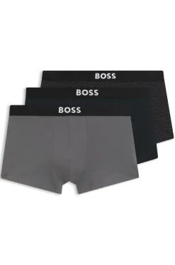 BOSS ONE eng anliegende Boxershorts aus Stretch-Baumwolle im Dreierpack