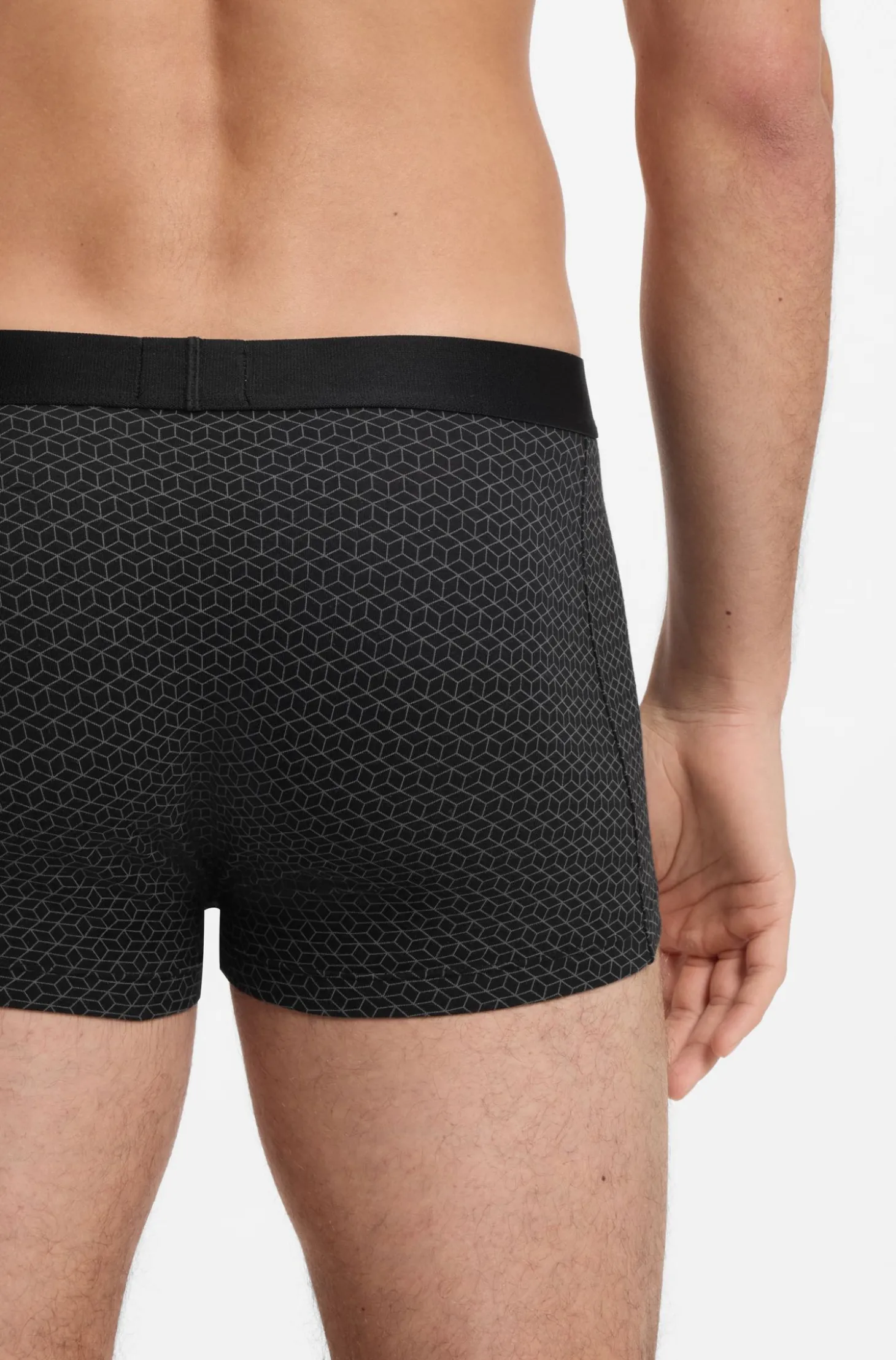 BOSS ONE eng anliegende Boxershorts aus Stretch-Baumwolle im Dreierpack