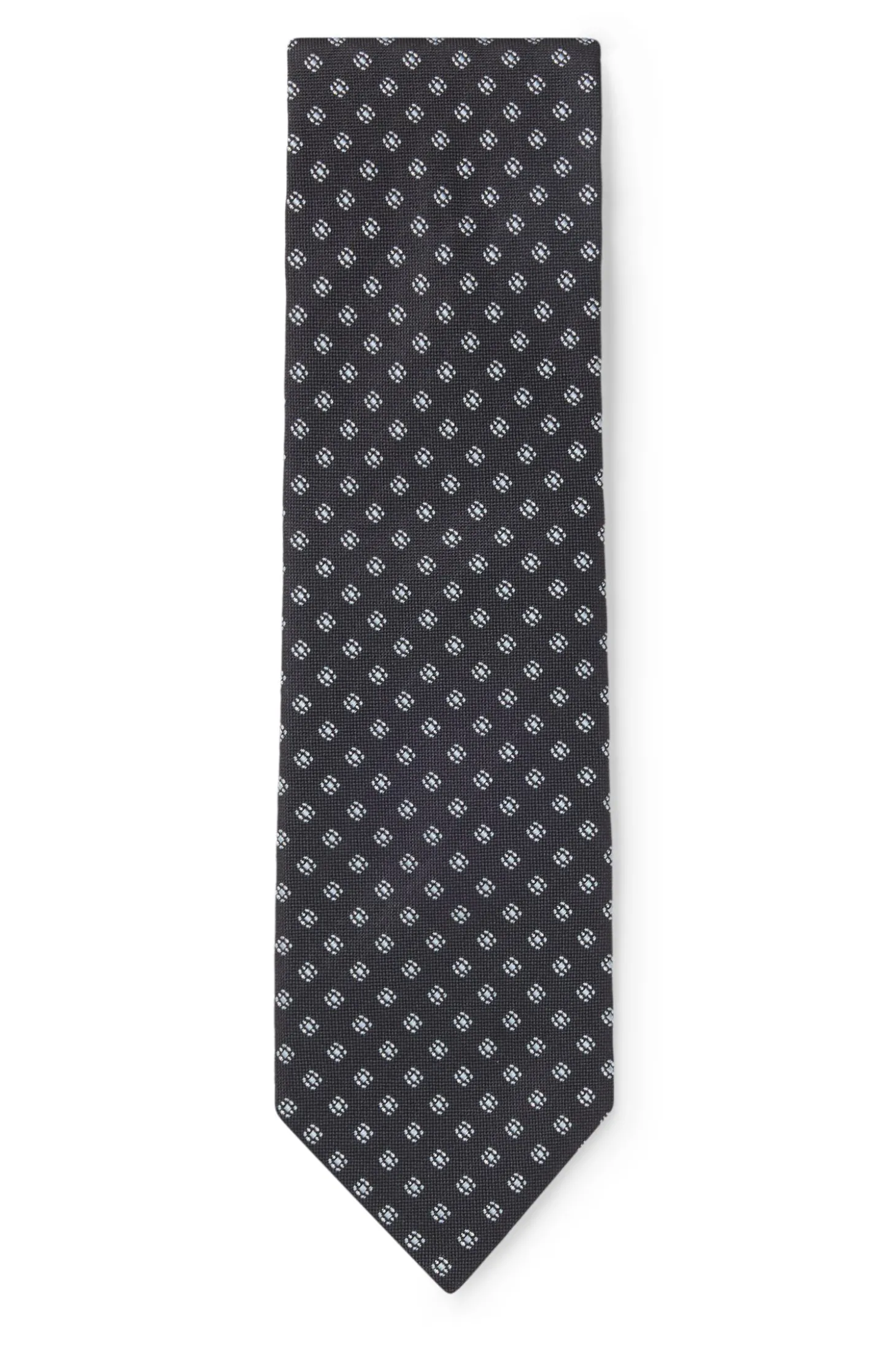 BOSS ONE Gemusterte Krawatte aus Seiden-Jacquard
