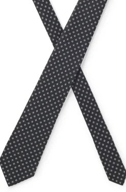 BOSS ONE Gemusterte Krawatte aus Seiden-Jacquard