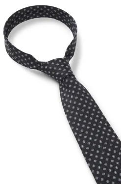 BOSS ONE Gemusterte Krawatte aus Seiden-Jacquard