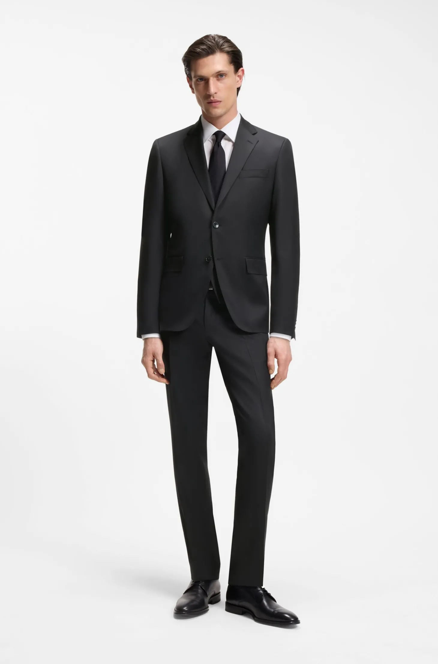 BOSS ONE Regular-Fit Sakko aus Schurwoll-Serge