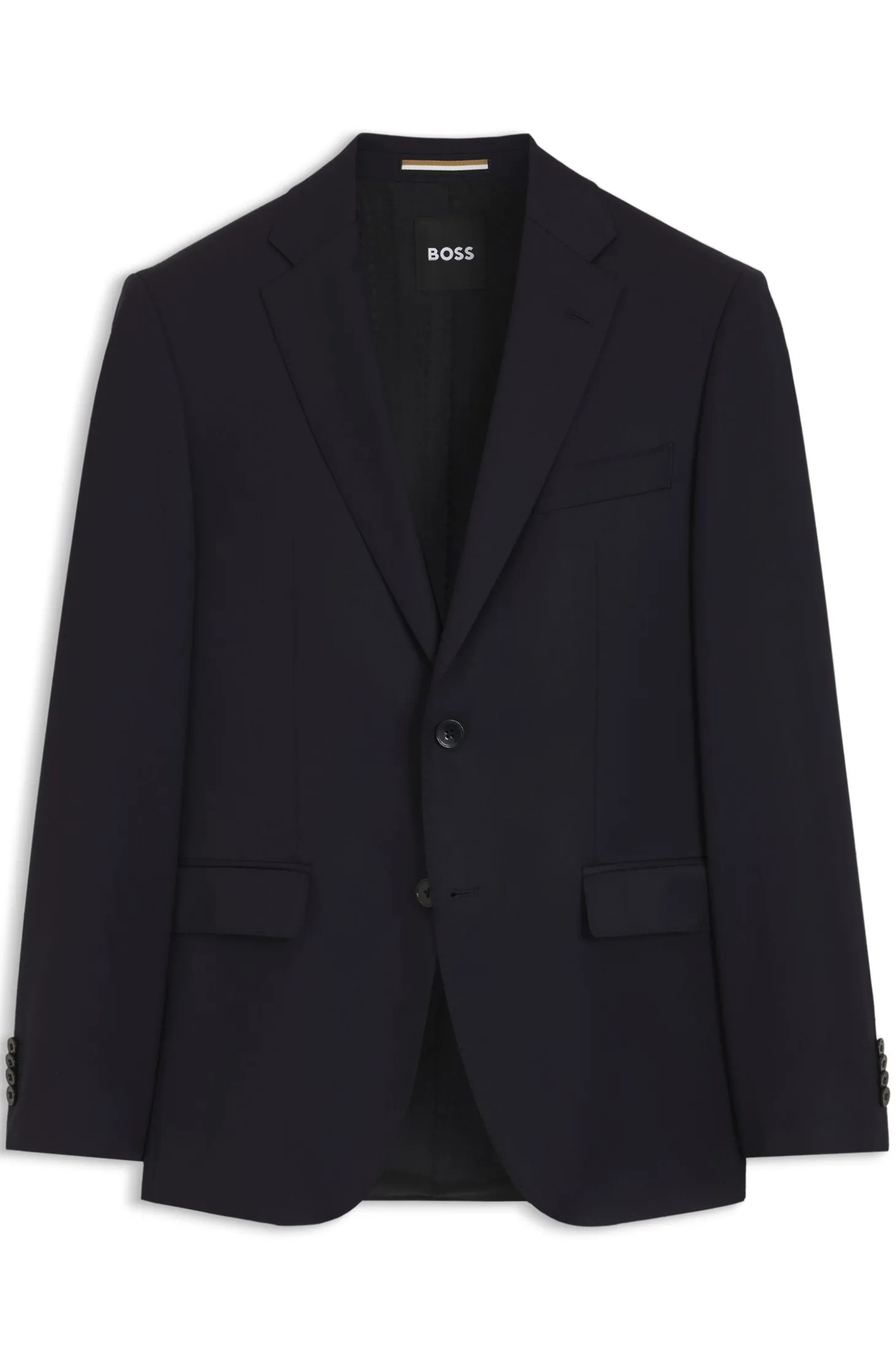 BOSS ONE Regular-Fit Sakko aus Schurwoll-Serge