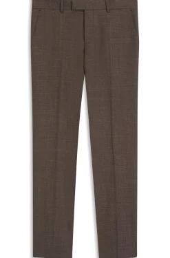 BOSS ONE Slim-Fit Anzughose aus Wolle, Seide und Leinen