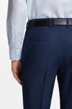 BOSS ONE Slim-Fit Hemd aus strukturiertem Baumwoll-Mix