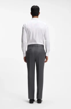 BOSS ONE Slim-Fit Hose aus Schurwoll-Serge