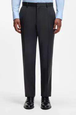BOSS ONE Slim-Fit Hose aus Schurwoll-Serge