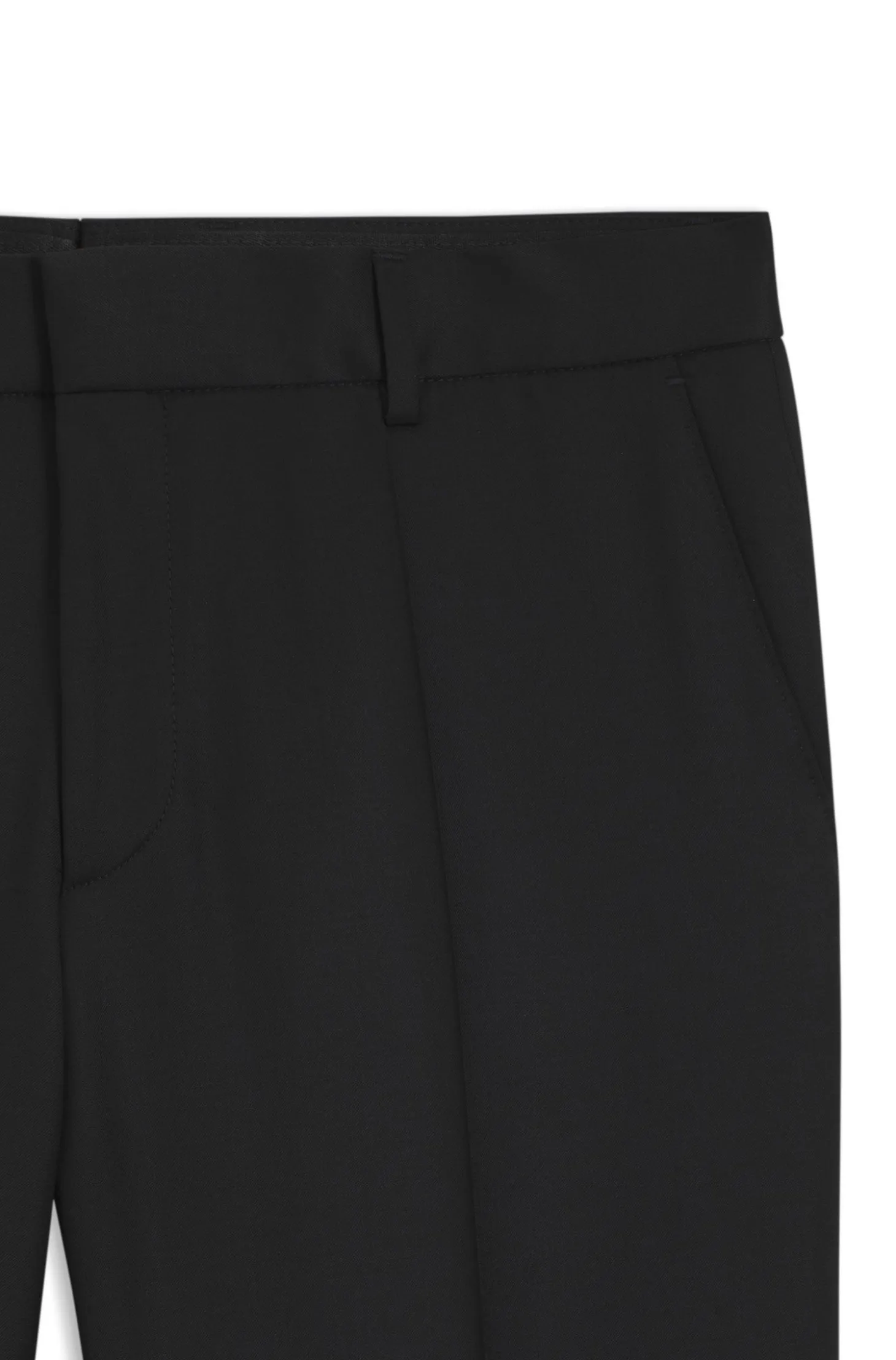 BOSS ONE Slim-Fit Hose aus Schurwoll-Serge
