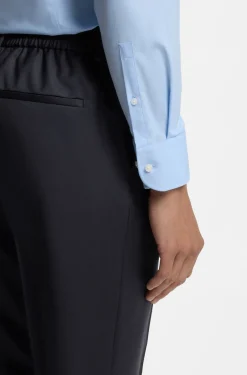 BOSS ONE Slim-Fit Hose aus Schurwoll-Serge