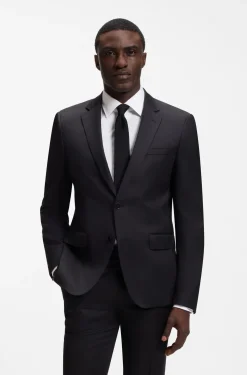 BOSS ONE Slim-Fit Sakko aus Schurwoll-Serge