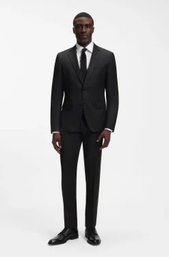 BOSS ONE Slim-Fit Sakko aus Schurwoll-Serge