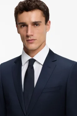 BOSS ONE Slim-Fit Sakko aus Schurwoll-Serge