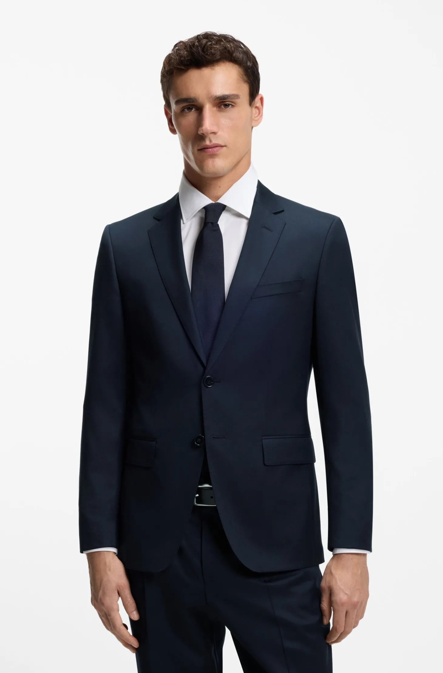 BOSS ONE Slim-Fit Sakko aus Schurwoll-Serge