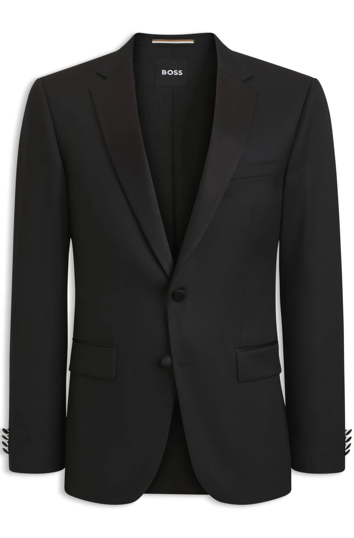 BOSS ONE Slim-Fit Smoking-Jackett aus Schurwoll-Serge