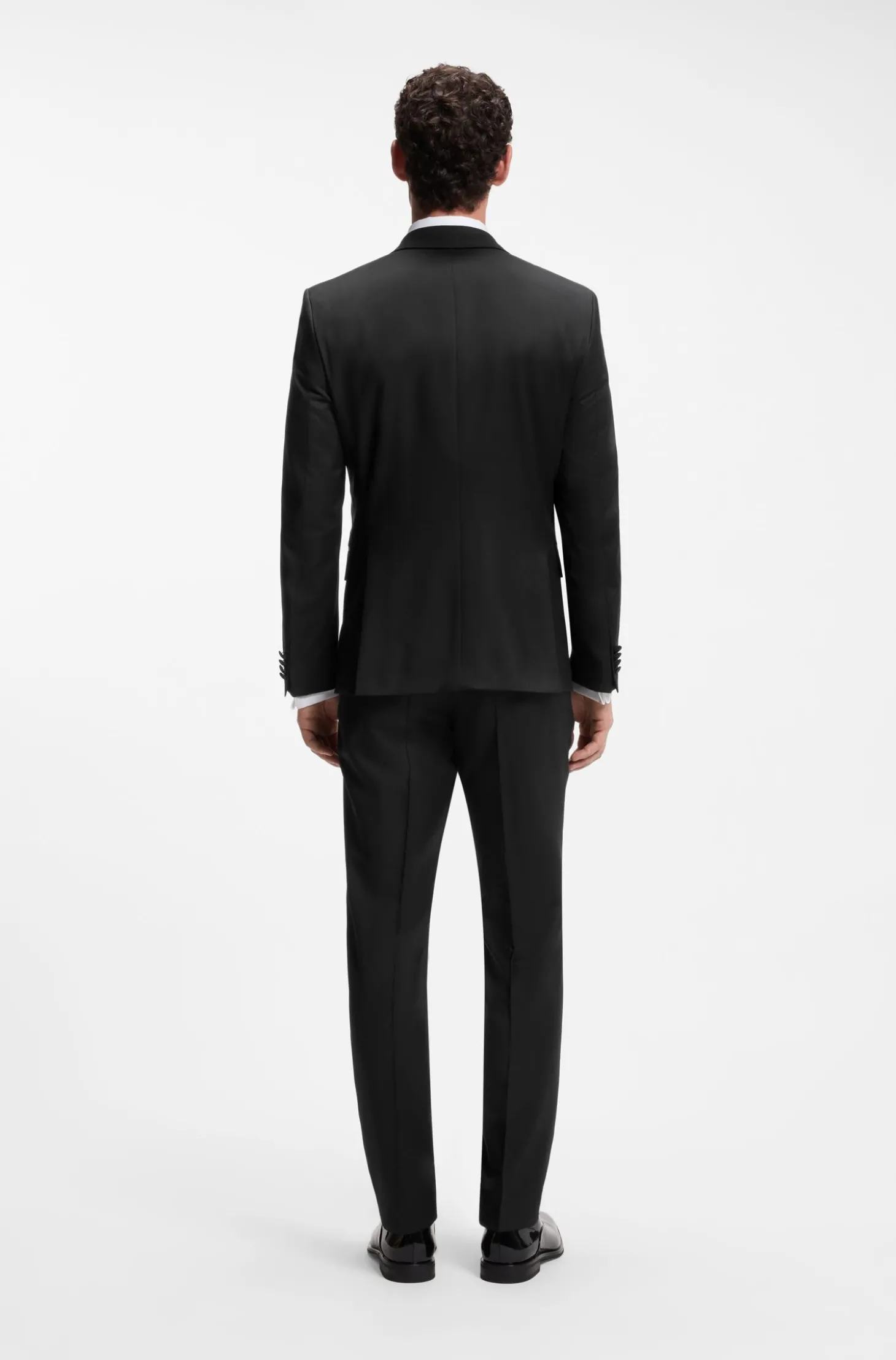 BOSS ONE Slim-Fit Smoking-Jackett aus Schurwoll-Serge
