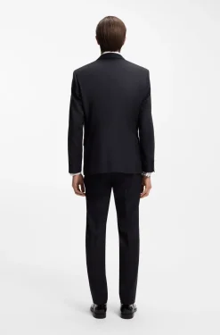 BOSS ONE Slim-Fit Smoking-Jackett aus Schurwoll-Serge